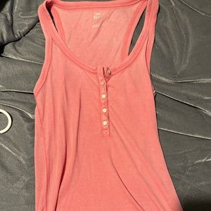 Aerie “real soft” tank top with buttons